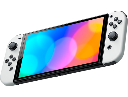 Nintendo Switch OLED Model 7 Inch Screen Joy‑Con Handle Enhanced Audio Adjustable Console Stable TV Mode Video Game