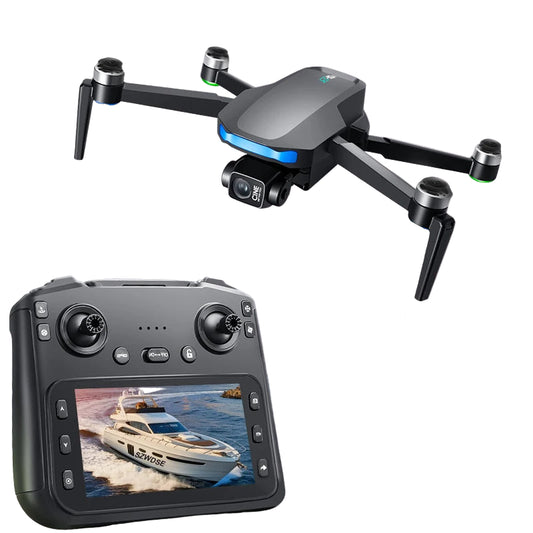 S-X1 GPS Drone 4K Professional HD Dual Camera 5G WIFI Brushless FPV Quadcopter Foldable 3-axis Gimbal Aerial Photography RC Dron