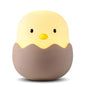 Duck Silicone Night Light for Children With Timer Usb Rechargeable Dimming Touch Lamp Sleeping Bedroom Cartoon Animal Decor Gift