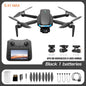 S-X1 GPS Drone 4K Professional HD Dual Camera 5G WIFI Brushless FPV Quadcopter Foldable 3-axis Gimbal Aerial Photography RC Dron